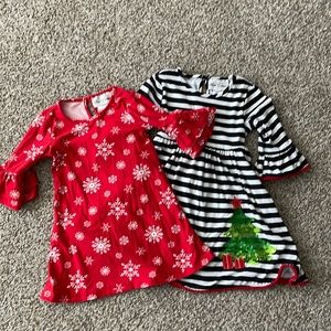 Set of 2 Christmas Dresses